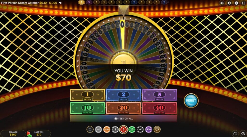 Dream Catcher jogo